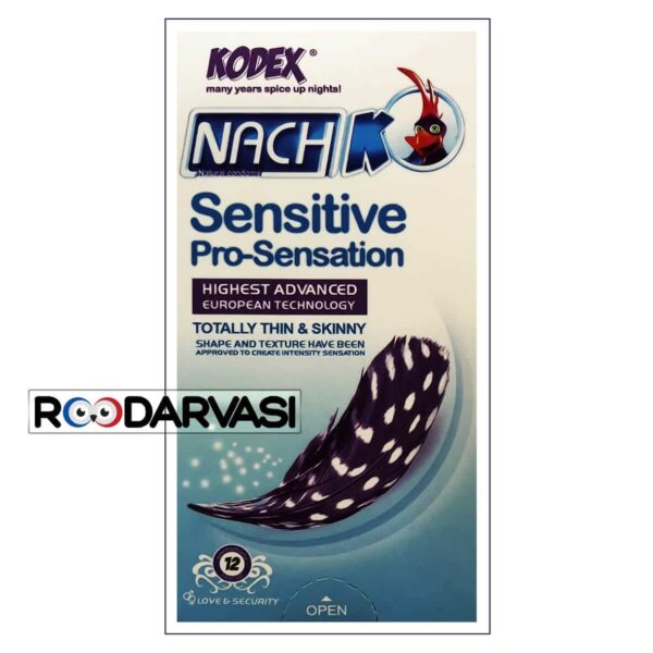 کاندوم حساس و فوق العاده حساس ناچ کدکس Nach Kodex Sensitive Pro-Sensation