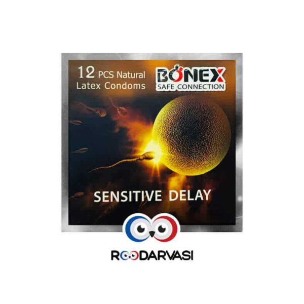 کاندوم تاخیری حساس بونکس Bonex Sensitive Delay