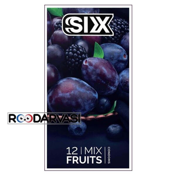 کاندوم میوه ای سیکس SIX Mix Fruits