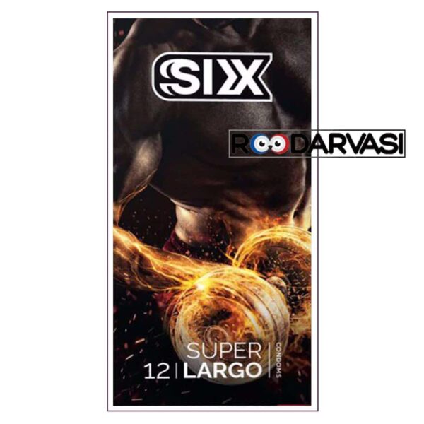 کاندوم بزرگ کننده فوق العاده سیکس SIX Super Largo