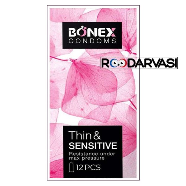 کاندوم نازک و حساس بونکس Bonex Thin & Sensitive