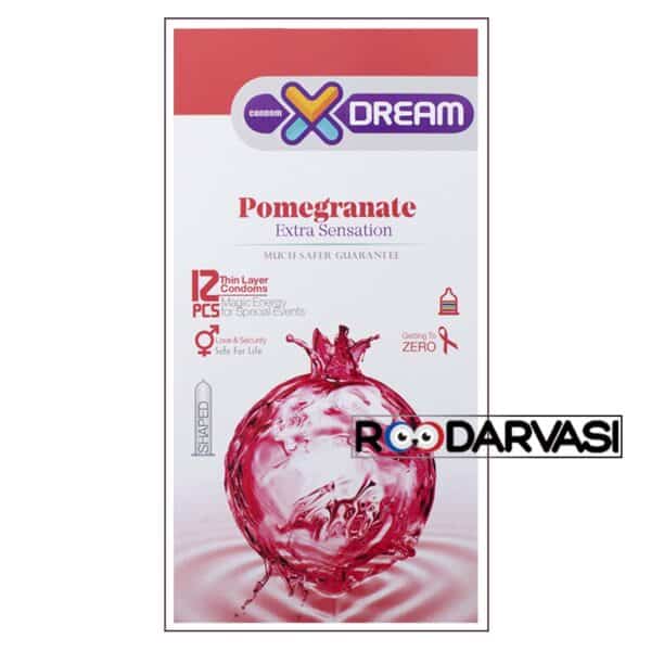 کاندوم انار ایکس دریم XDream Pomegranate