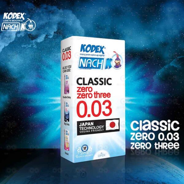 کاندوم کلاسیک 0.03 ناچ کدکس Nach Kodex Classic 0.03