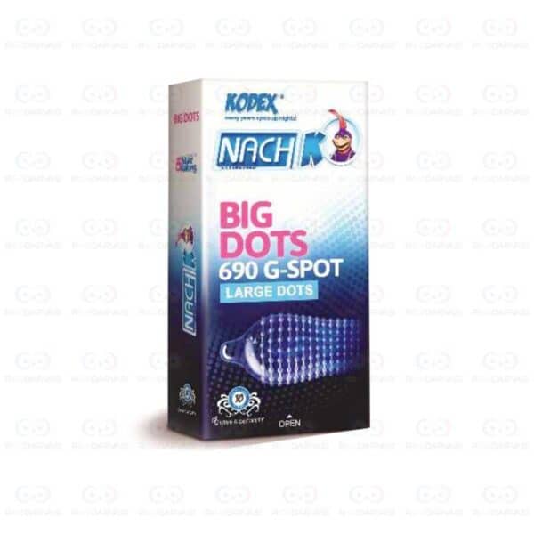 کاندوم بیگ دات 690 خار ناچ کدکس Nach Kodex 690 Big Dots G-SPOT 4