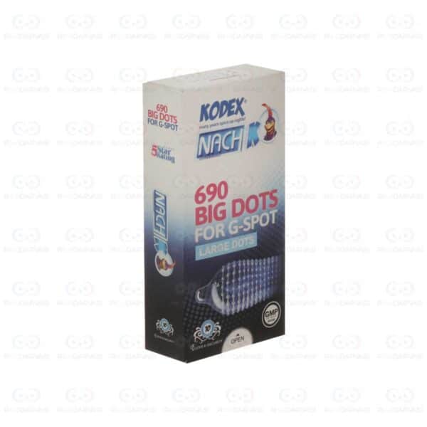 کاندوم بیگ دات 690 خار ناچ کدکس Nach Kodex 690 Big Dots G-SPOT 5