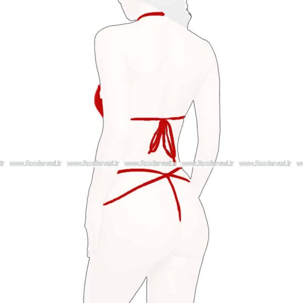 بادی جی استرینگ زنانه 12674 Women's body g-string قرمز 2