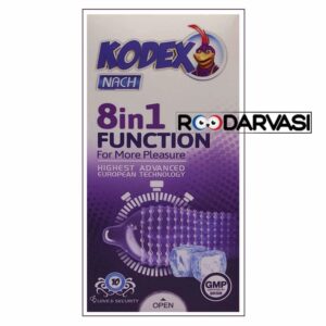 کاندوم عملکرد 8در1 ناچ کدکس Nach Kodex 8in1 Function